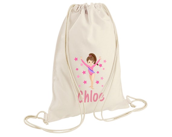 Gymnastics bag personalised sale