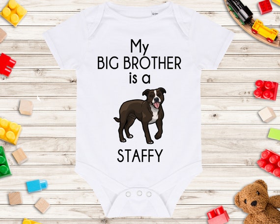 My Big Brother est un veste de bébé de chien de chien de - Etsy France