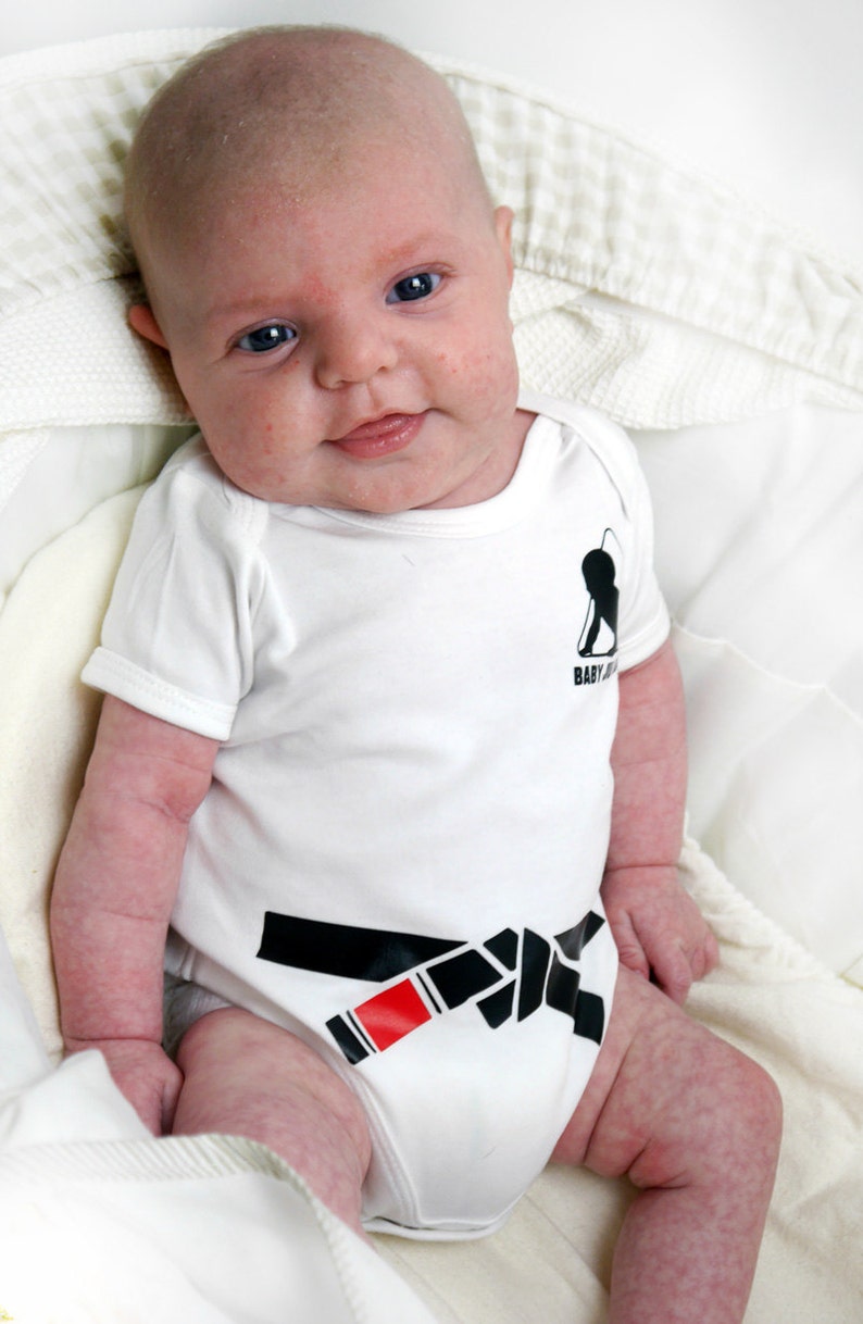 Baby Martial Arts GI style Baby Vest / Body Suit Baby Etsy