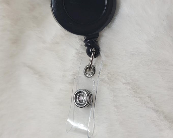 Badge Reels Retractable with Swivel Alligator Clip Retractable Badge Holder Reels