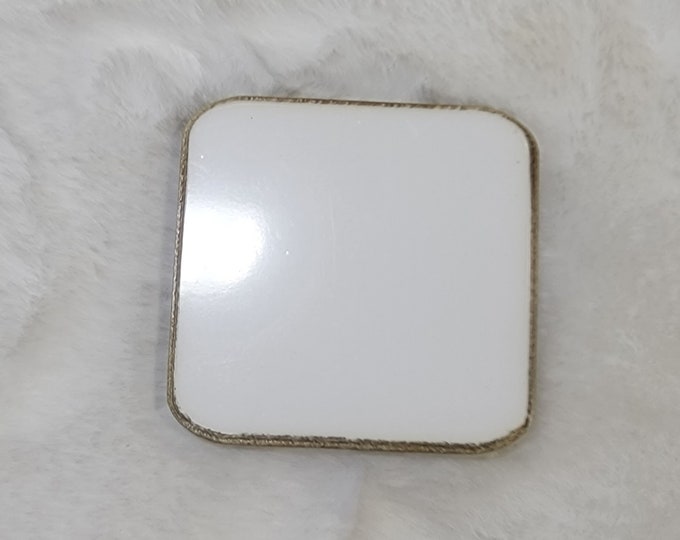 Square Shaped Sublimation Hardboard (2-sided) Blanks for Badge Reels