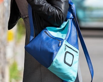 Minimalist Leather Backpack – Artisan Craftsmanship, Unique & Stylish