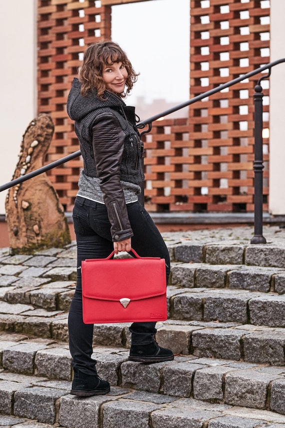 Professional leather best sale briefcase