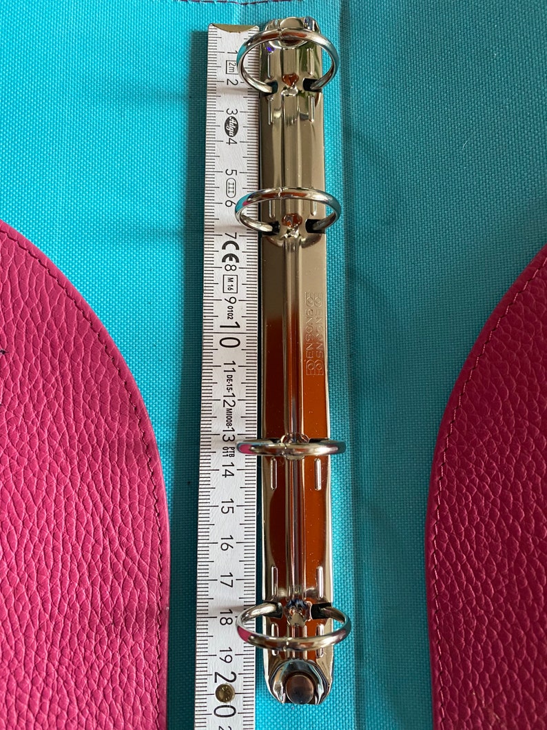 LEATHER BINDER, 6 RING Binder, Timeless and Professional Organizer for