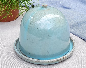 Ceramic Covered Butter Dish