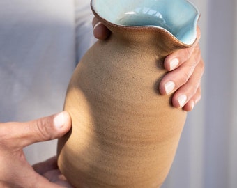 Weinkaraffe, Wasserkaraffe, Nachttischkaraffe, Weinkaraffe aus Keramik