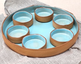 Ceramic Passover Plate, Seder Plate, Pesach Plate