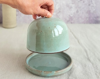 Ceramic Covered Butter Dish