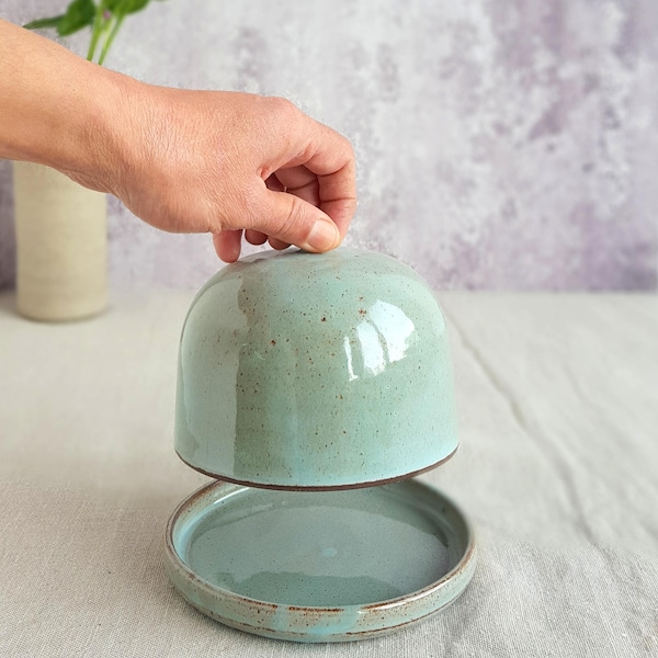 Ceramic Covered Butter Dish