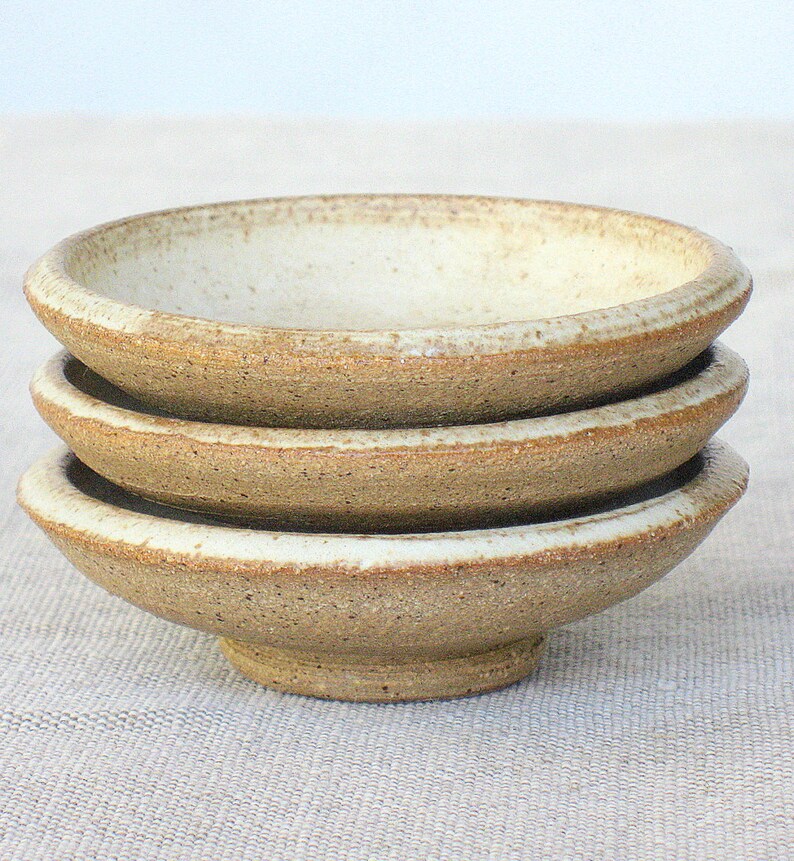 Set of 3 Small Bowls Small Spices Bowls Ceramic Small Bowls Etsy