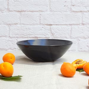 Black Pasta Bowl, Ramen Bowl, Noodles Bowl