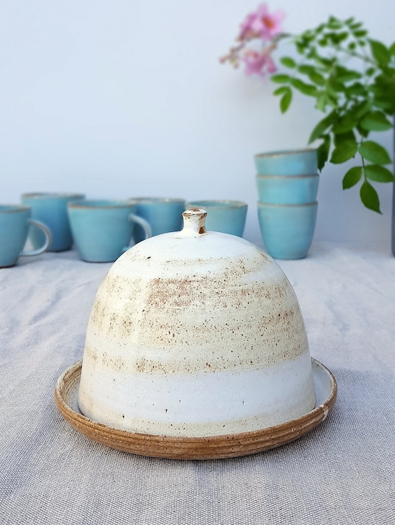 Ceramic Butter Dish, Pottery Butter Dish, Rustic Butter Keeper, Butter  Crock With Lid, Lidded Butter Dish, Butter Serving Platter, Handmade 