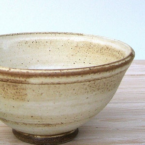 Ceramic Soup Bowl, Cereal Bowl, White Ceramic Bowl, Serving Bowl, Rustic Bowl, Pottery Bowl, Noodles Bowl, Ceramic Bowl, Handmade Pottery image 4