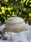 Pottery Butter Dish, Butter Dish With Lid, Lidded Butter Dish, European Butter Dish, Serving Platter, Ceramic Butter Dish, Rustic Handmade