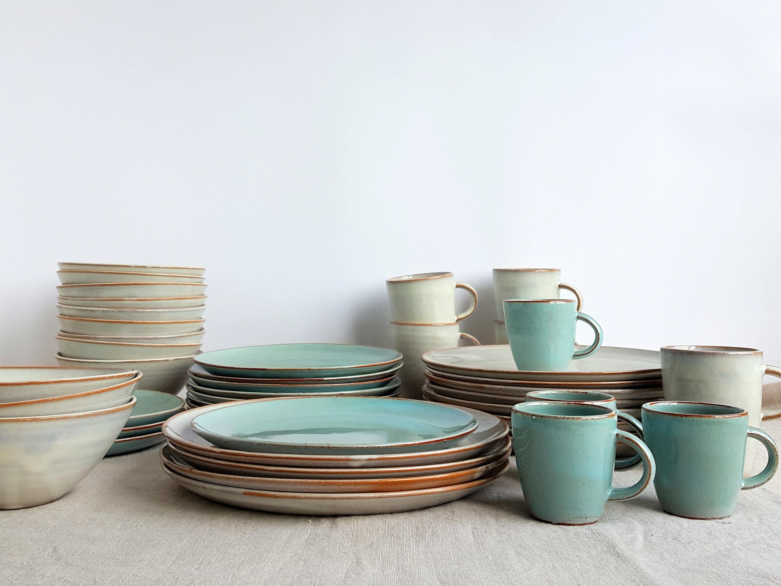 Mix und MatchGeschirrSet Steinzeug Geschirr Keramik Etsy