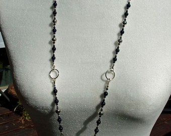 Collar porta credencial con cordón modelo 630 de Blue Goldstone