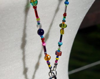 Glasmenageri - Modell 110 Halsband med namnskyltshållare