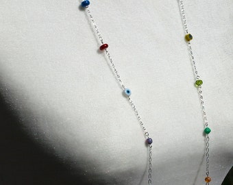 Satellite Menagerie - Model 115 Glasses and Mask chain necklace