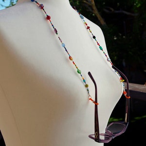 Glass Menagerie - Model 110 Glasses and Mask chain necklace