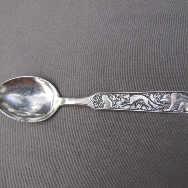 Vintage Rabbit Spoon Vintage Baby Spoon - Etsy