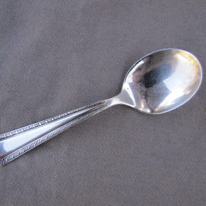 Vintage sterling silver baby spoon