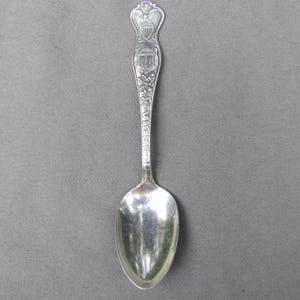 Antique silverplate Georgia souvenir spoon