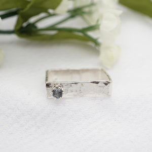 One of a kind Montana Sapphire ring