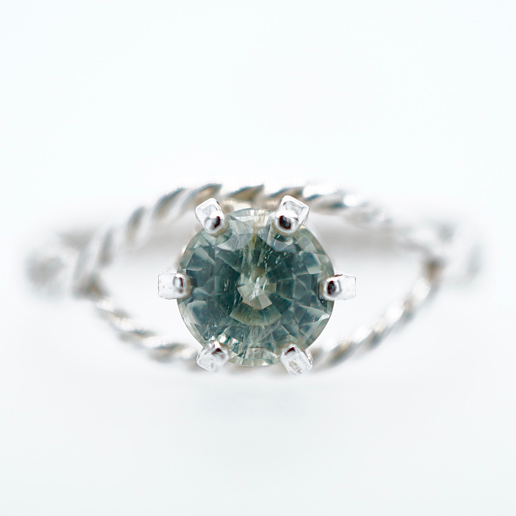 Handmade Montana Sapphire ring