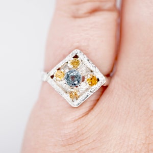 Hand Crafted Montana Sapphire Ring