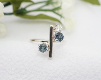 One of a kind Montana Sapphire ring