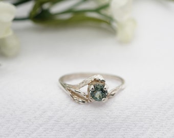 Gorgeous Blue Montana Sapphire ring