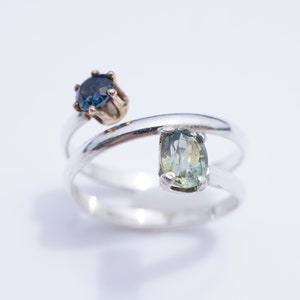 Montana Sapphire Bypass Ring