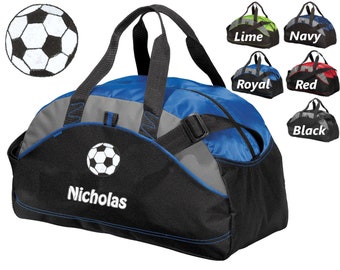 soccer duffle bags personalized