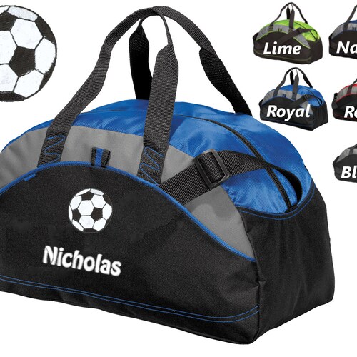Personalized Kids Soccer Bag Duffle Gym Bag School PE Bag Etsy