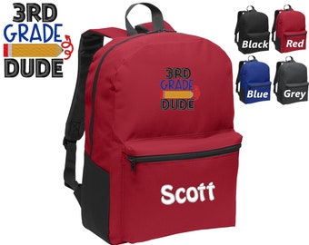3rd grade backpack
