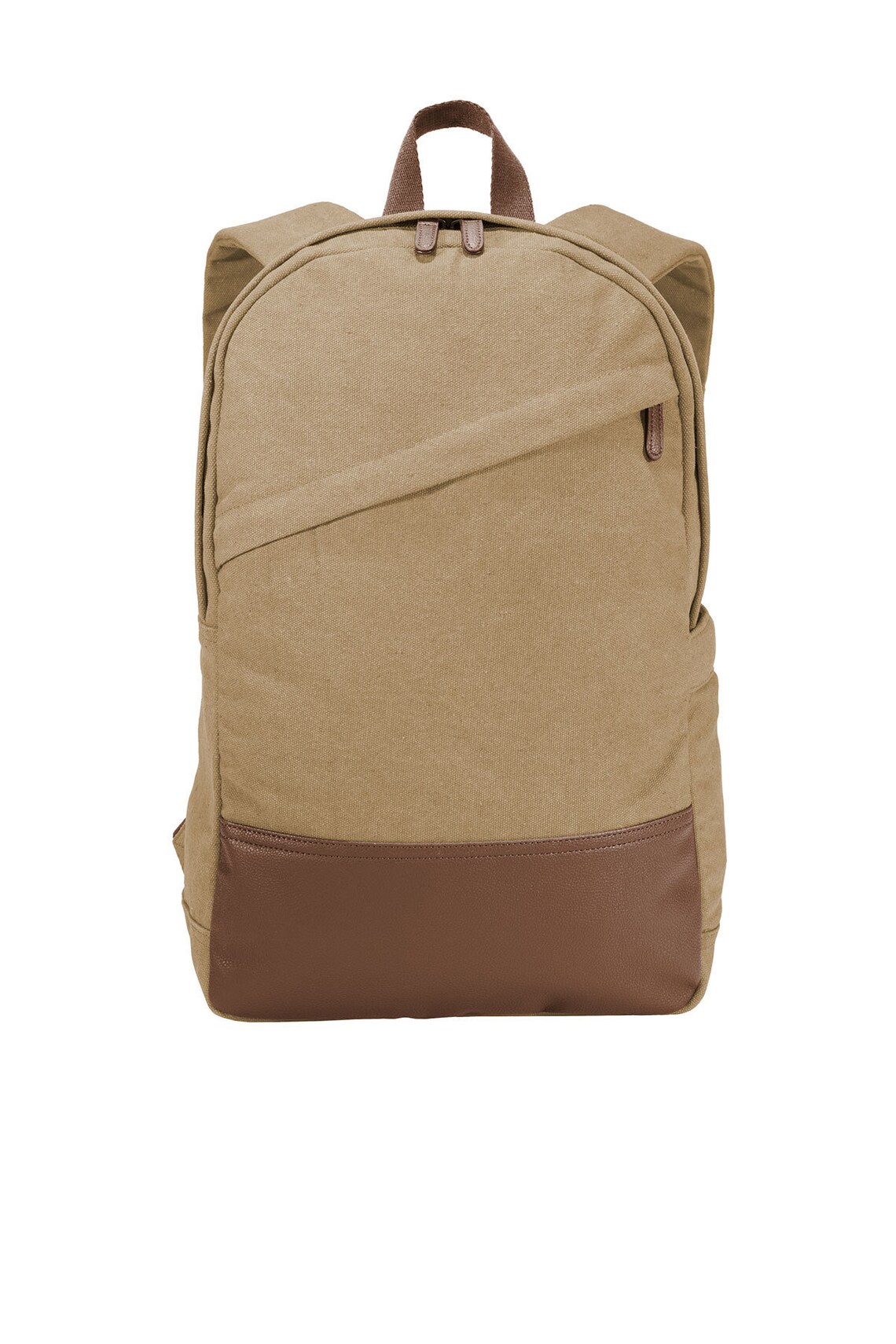 Personalized Khaki Backpack Mens Backpack School Student Etsy