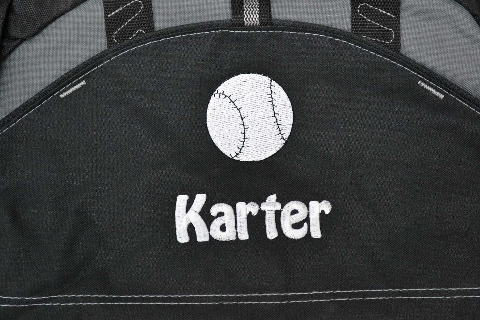 Personalized Kids Baseball Duffel Bag Gym Bag School PE Etsy