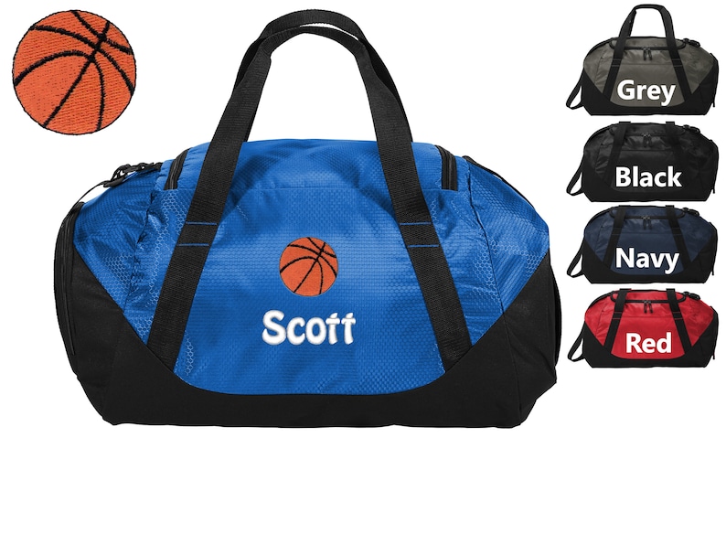 Personalized Sports Basketball Team Duffel Bag Gym Bag Etsy