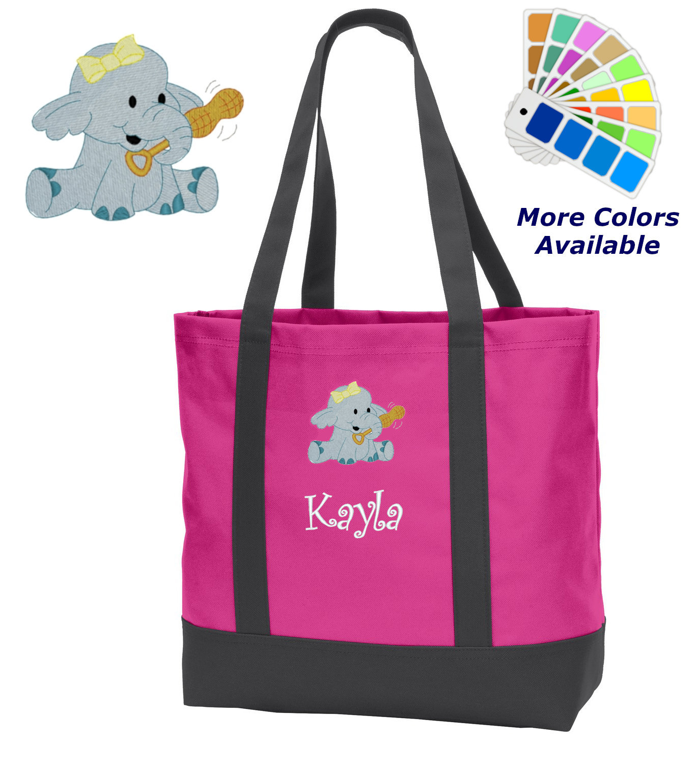 Personalized Diaper Bag Embroidered Baby Elephant Baby Bag Etsy