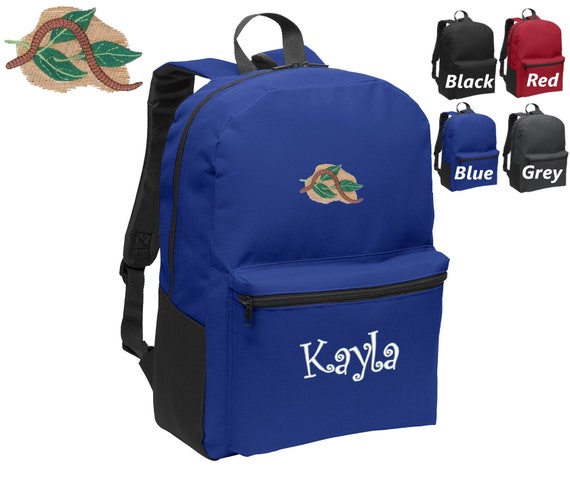 cotton Binder nursery name personalized Backpack the mouse that yarn child kindergarten boy baby raccoon
