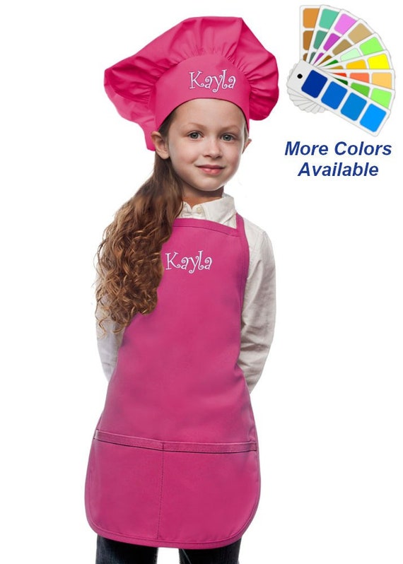 Traje de chef personalizado para niños sombrero de acrónico y - Etsy España Traje de chef personalizado para niños sombrero de acrónico y - Etsy España