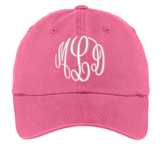 bright pink baseball cap