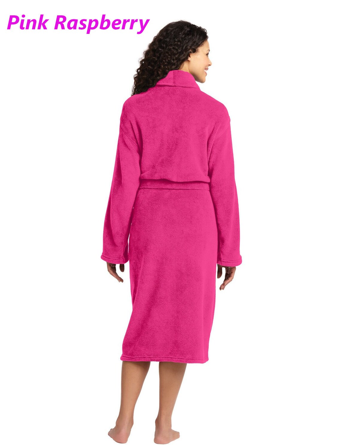 Five Monogrammed Robes Plush Microfleece Embroidered Bulk Etsy