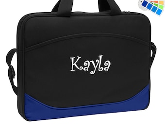 Personalized Computer Laptop Case Embroidered with Your Name Perfect Mom Dad Gift