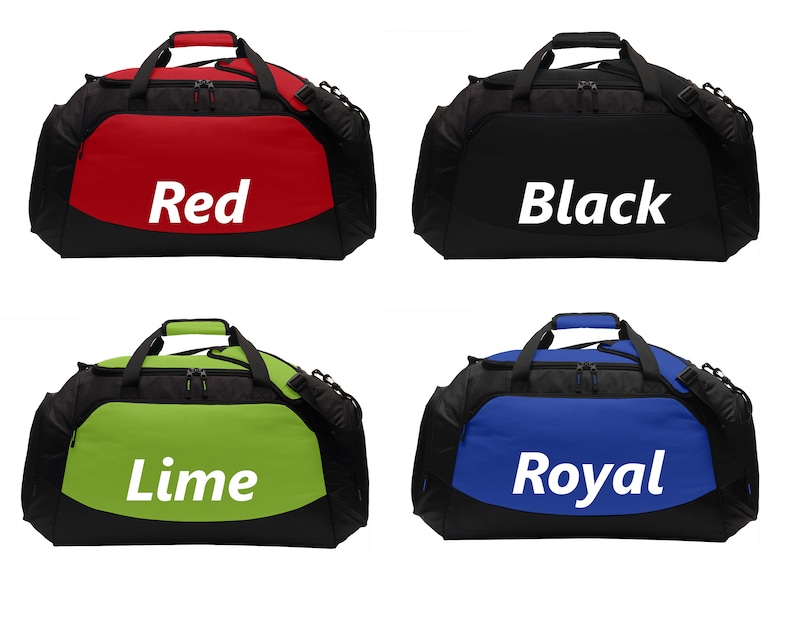 Personalized Large Canvas Karate Duffel Bag Gym Bag School Etsy