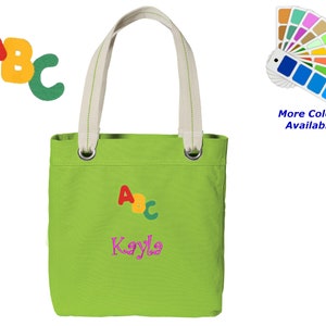 Black History Month Tote Bag Abcs of Black History Famous 
