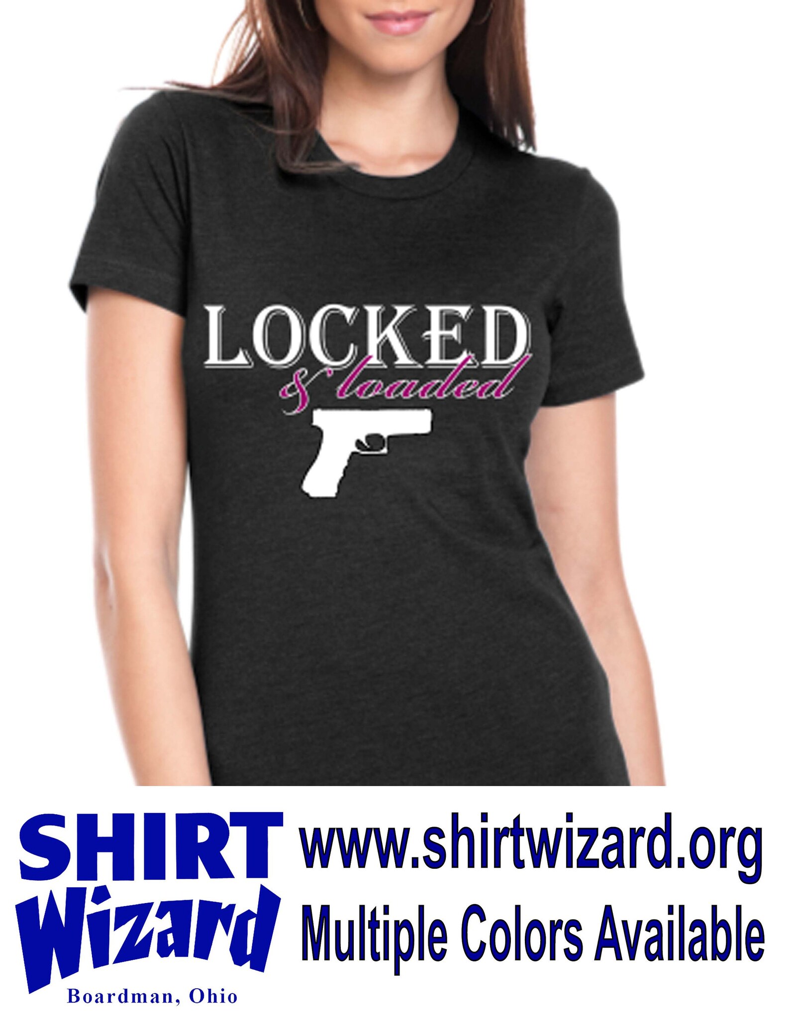 Locked and Loaded Women's TShirt Etsy