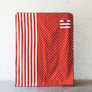 Red and white picnic blanket deals