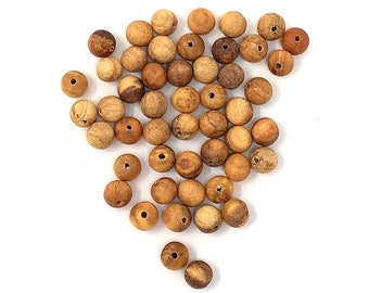 Palo Santo Beads: 50 Beads Peruvian (6mm)