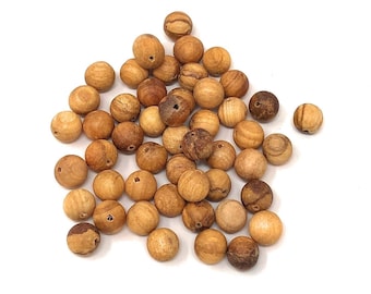 Palo Santo Beads: 25 Beads Peruvian (8mm)